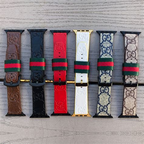 gucci strap for apple watch|luxury apple watch bands gucci.